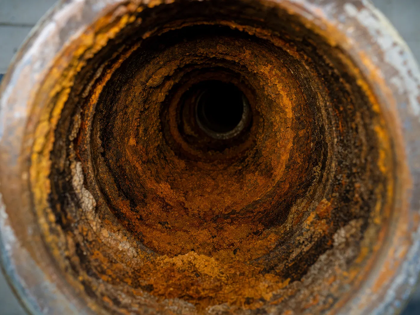 Pipe Corrosion — Before Treatment