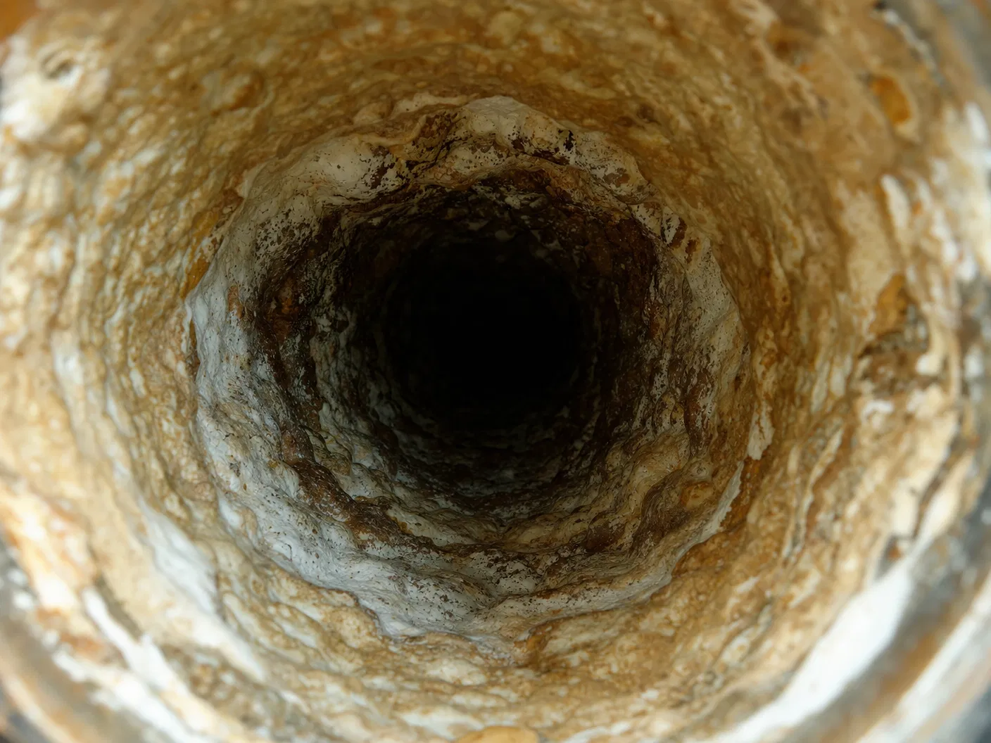 Scale Buildup — Before Treatment